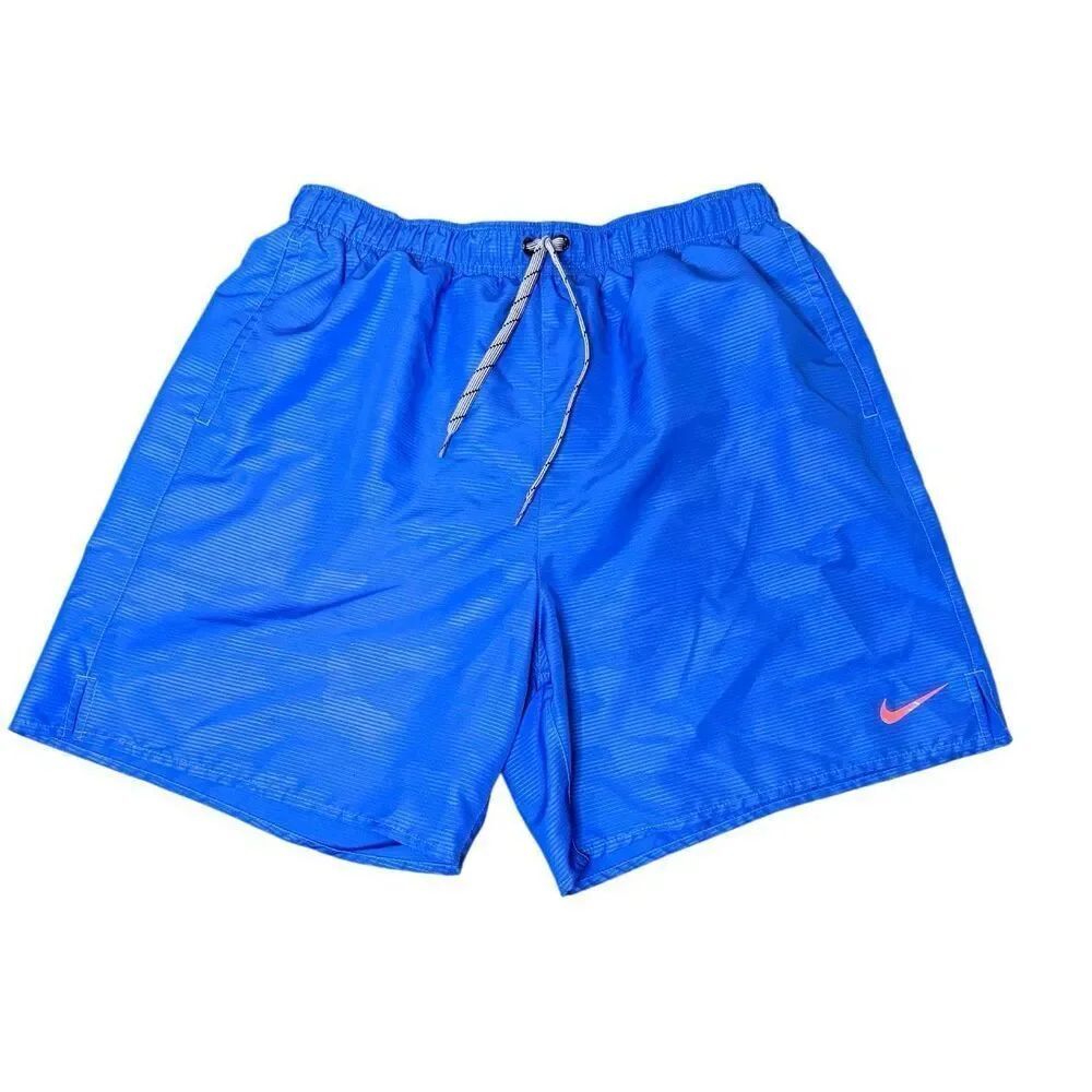 Nike Board Short Swim Trunks Lined Boys Sz. XL Blue Swim Soccer